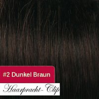 160g Clip in Extensions Echthaar Haarverlngerung 60cm  #2