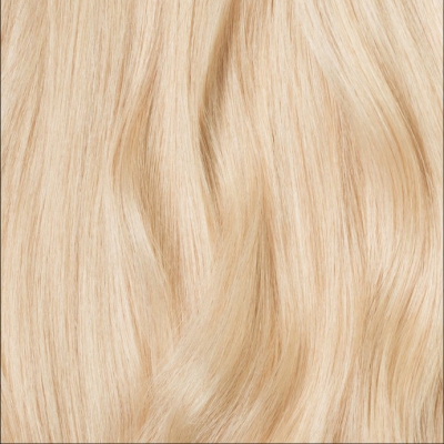 Clip-in-Extensions Set aus Echthaar in 50cm fr Haarverdichtung und Haarverlngerung! Lichtblond #613 160g