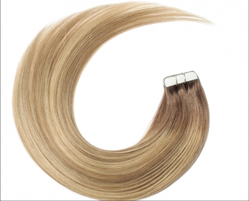 Tape Extensions - Echthaar #P 20-24-60 Blondie Beige 20x Tape on Extensions