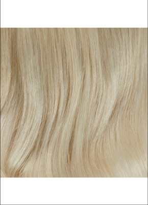 Ponytail 100% Echthaar 50cm Lnge #60W Pearlblond