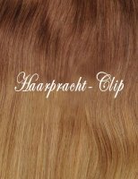 Clip in Extensions Echthaar Set 300g 55cm Ombre Honey Brown #T8-14