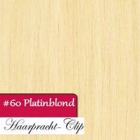 Clip in Extensions 300g Echthaar Haarverlngerung 60cm #60