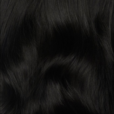Ponytail 100% Echthaar 70cm Schwarzbraun 1B