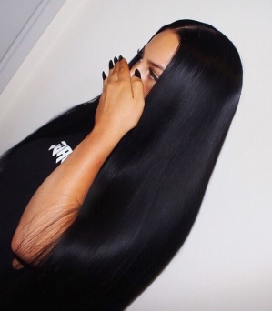 120g Clip in Extensions Echthaar Haarverlngerung 8 Haarteile#1
