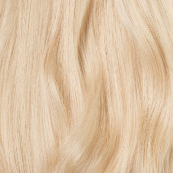 Clip-in-Extensions Set aus Echthaar in 50cm fr Haarverdichtung und Haarverlngerung! Lichtblond #613 160g