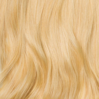 Clip-in-Extensions Set aus Echthaar in 50cm fr Haarverdichtung und Haarverlngerung! Goldblond #22 160g