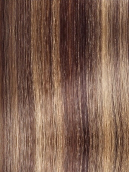 Clip in Extensions Echthaar 50cm Haarverlngerung Hazel Blond 220g