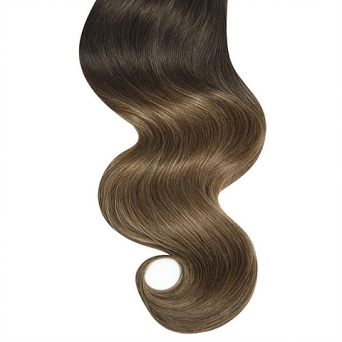 Clip in Extensions Echthaar Set Ombre Caramel Dreams #T2/6