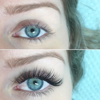 3D Volumen Wimpern Fcher C Curl 0,07 Strke Volume Silk Lashes Russian Volumen