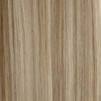 Clip in Extensions Echthaar 50cm Haarverlngerung Blonde Beige 220g