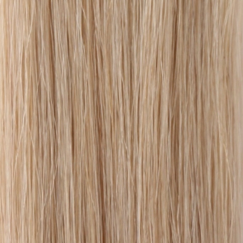 Clip in Extensions Echthaar 50 cm Haarverlngerung 8 Haarteile #18 Beige Ash Blonde