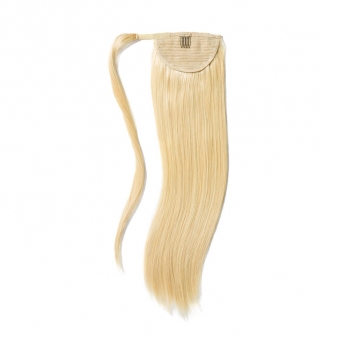 Ponytail 100% Echthaar 70cm Lnge #613 Lichtblond
