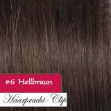 Clip in Extensions Echthaar 300g Haarverlngerung 60cm #6